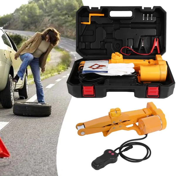 2 Ton 12V Automotive Car Automatic Electric Lifting Jack Garage and Emergency Equipment Auto Electric Jack Car Electric Jack - Image 4