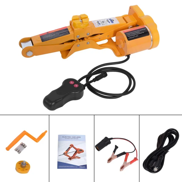 2 Ton 12V Automotive Car Automatic Electric Lifting Jack Garage and Emergency Equipment Auto Electric Jack Car Electric Jack - Image 2