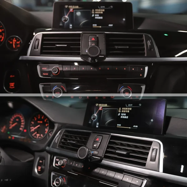 Phone Holder Car Air Vent Outlet Mount Degree Rotatable Phone Magnetic Cradle For BMW 1 3 4 series F30 F31 F32 F33 F34 F35 F80 - Image 4
