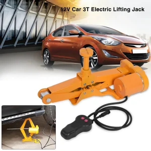 3Ton 12V DC Automotive Car Electric Jack Lifting SUV Van Garage and Emergency Equipment
