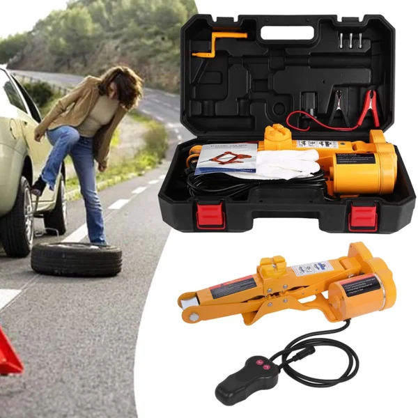 2 Ton 12V Automotive Car Automatic Electric Lifting Jack Garage and Emergency Equipment Auto Electric Jack Car Electric Jack - Image 3