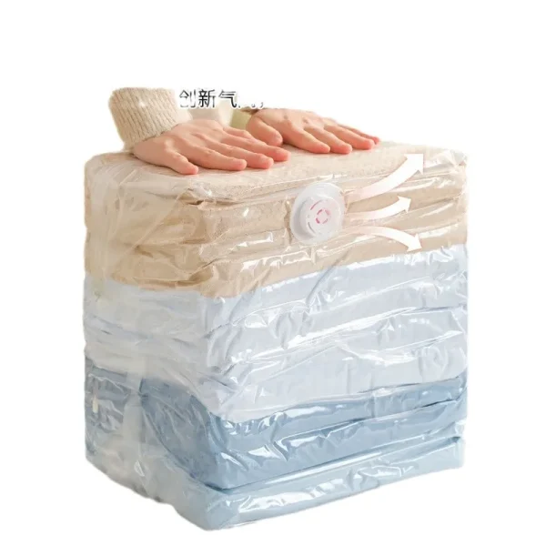Thick Vacuum Compression Bag No Pumping Gas Three-Dimensional Pocket Buggy Bag Quilt Clothes Quilt Special Bag Extra Large - Image 4